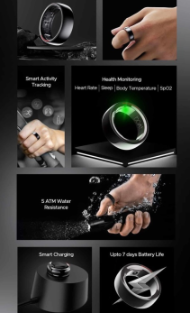 boAt推出全新智能指環 時尚與健康的完美結合